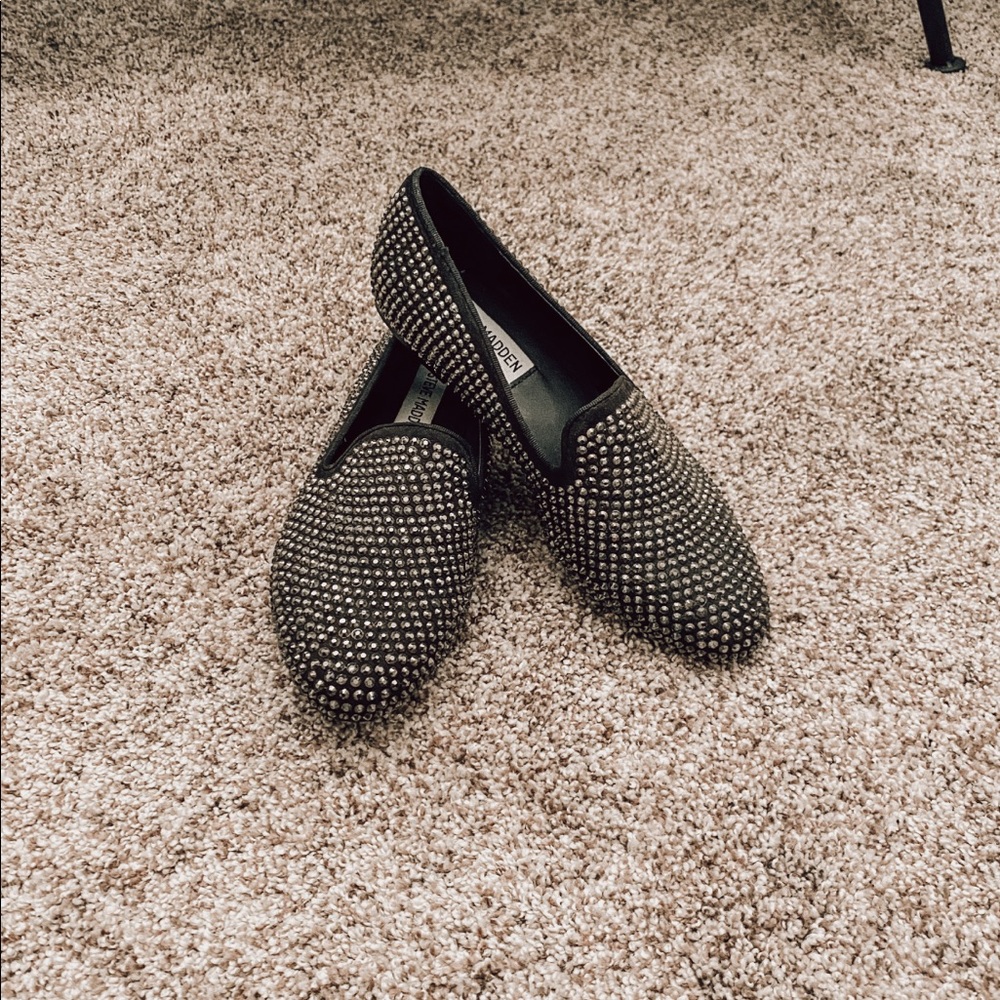 Steve Madden Studded Loafers (NWOT)
